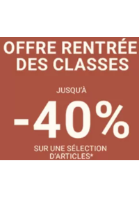 Prospectus Courir SEMECOURT : Offre rentrée des classes jusqu'à -40 %