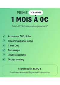 Prospectus Keep CoolCRAN GEVRIER : 1 MOIS À 0€