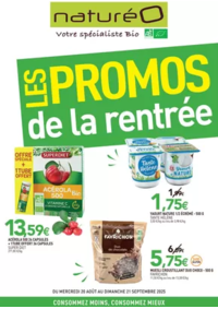 Prospectus NaturéO BALLAINVILLIERS : LES PROMOS de la rentrée