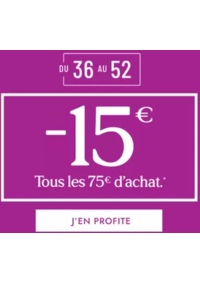 Prospectus Christine Laure CAMBRAI : -15€ tous les 75€ d'achat* !