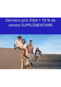 Prospectus Geox BEZIERS : Derniers prix d'été + 10 % de remise SUPPLÉMENTAIRE