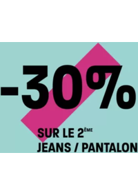 Prospectus Scottage SAINT CLAUDE LES GALERIES : -30% sur le 2ème Femme et Homme