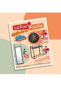 Prospectus La Foir'Fouille Auchy les Mines : La rentrée, on ne peut pas l’esquiver… mais on peut quand même la rendre un peu plus douce.