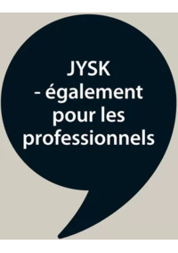 Prospectus Jysk ANDELNANS : Offres exceptionnelles