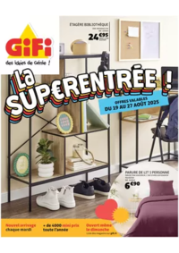 Prospectus Gifi RIBERAC : La superentrée !