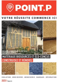 Prospectus Point P CHATEAU THIERRY : Catalogue biosourcés Région Est