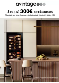 Prospectus Boulanger Publier : OFFRE Avintage : jusqu'à 300€ remboursés !