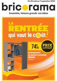 Prospectus Bricorama SURESNES : La rentrée qui vaut le coût !