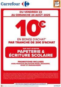 Prospectus Carrefour city PARIS 42 avenue de la Motte Picquet : Catalogue Carrefour City