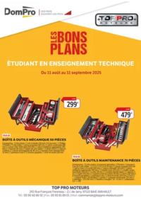 Prospectus Dompro MARSEILLE : Bons Plans