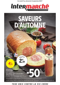 Prospectus Intermarché Super Domancy : S37 - R5 - SAVEURS D'AUTOMNE