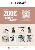 Prospectus  : Laurastar - Jusqu'à €200 de cashback