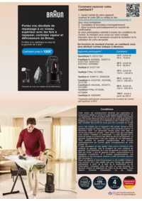 Prospectus Expert VENDOME : Braun - Jusqu'à 100€ cashback