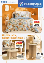 Prospectus L'incroyable : Petits prix, Grande rentrée!