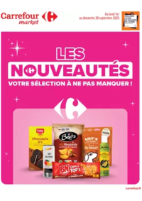 Prospectus Carrefour Market RIOM ES MONTAGNES : LES NOUVEAUTÉS DE SEPTEMBRE