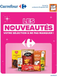 Prospectus Carrefour CHALON SUR SAONE Zone Nord : LES NOUVEAUTÉS DE SEPTEMBRE