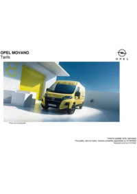 Prospectus Distributeur OPEL GARAGE ROUTHIER PONT-LES-MOULINS : Opel Movano
