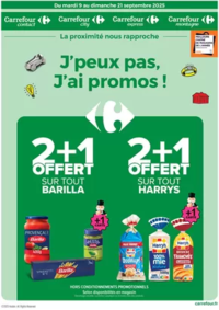 Prospectus Carrefour CHALONS EN CHAMPAGNE : J'PEUX PAS, J'AI LES PROMOS DU 9 AU 21 SEPTEMBRE !