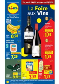 Prospectus Lidl SAINT AMBROIX : Découvrez une sélection de vins uniques et de qualités à prix Lidl pour sublimer vos repas