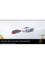 Promos et remises  : Mercedes-Benz CLA Coupé et Shooting Brake