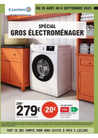 Prospectus E.Leclerc CONCARNEAU : SÉLECTION GROS ELECTROMÉNAGERS