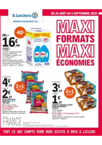 Prospectus E.Leclerc AVRANCHES : DEPENSER MOINS 18 GV - MIXTE