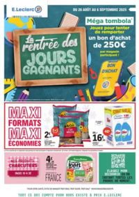 Prospectus E.Leclerc LASSIGNY : DEPENSER MOINS 18 GV - MIXTE