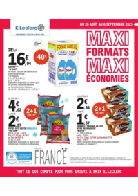 Prospectus E.Leclerc CHATEAUBRIANT : DEPENSER MOINS 18 GV - MIXTE