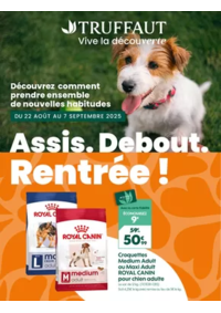 Prospectus Truffaut Nîmes : Assis. Debout. Rentrée !