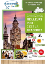 Prospectus E.Leclerc : BRADERIE 2025