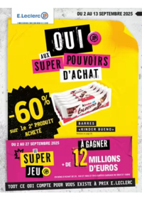 Prospectus E.Leclerc TRIE CHATEAU : EVENEMENT 7