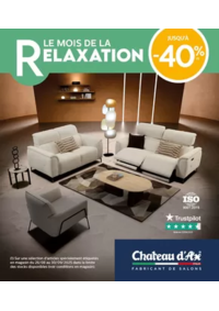 Prospectus Château d´Ax Porto vecchio : Le mois de la relaxation Jusqu'à -40 %