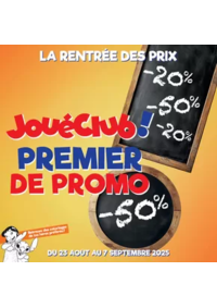 Prospectus JouéClub AUCH : JouéClub! Offres Rentrée - 2025