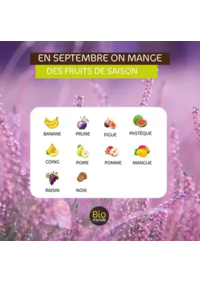 Prospectus Biomonde Grandvilliers : Septembre fruits & legumes