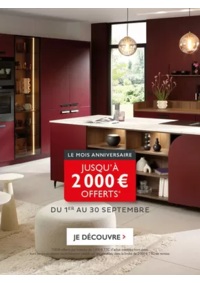 Prospectus Cuisines Schmidt FREJUS : Jusqu'à 2000€* offerts