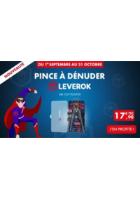 Prospectus auto distribution ANCENIS : Pince a denuder leverok