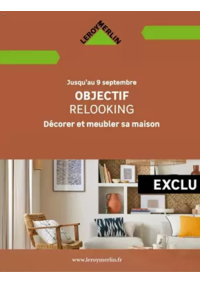 Prospectus Leroy Merlin Hautmont : OBJECTIF RELOOKING