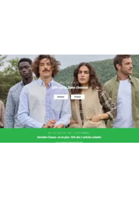 Prospectus Revendeur Mise Au Green LANGON : -50% sur la 2ème chemise