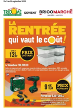 Prospectus Tridôme : LA RENTRÉE qui vaut le coût!