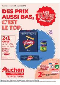 Prospectus Auchan Supermarché Orchies : Des prix aussi bas, c'est le top dans votre super