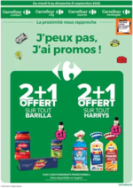 Prospectus Carrefour Drive : J'PEUX PAS, J'AI LES PROMOS DU 9 AU 21 SEPTEMBRE !