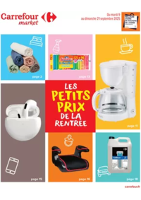 Prospectus Carrefour Drive ISSOIRE Rue Jean Bigot : LES PETITS PRIX DE LA RENTRÉE