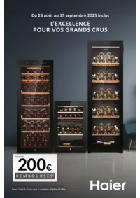 Prospectus Boulanger Cabriès : OFFRE Haier : jusqu'à 200€ remboursés !