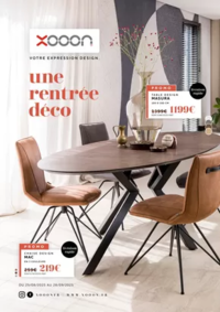 Prospectus XOOON ANNEMASSE : Une rentrée déco