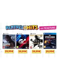 Prospectus Micromania Amiens : Rentrée des hits