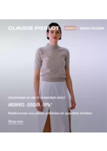 Prospectus Claudie pierlot  : Archives : jusqu'à -70%