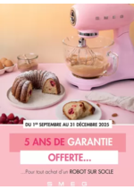 Promos et remises  : SMEG ROBOT
