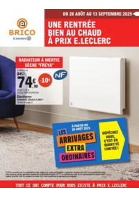 Prospectus Brico E.Leclerc SAINT PARRES AUX TERTRES : Trafic Brico 9