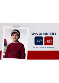Prospectus Jacadi  NANTES : Chic la rentrée