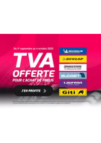 Prospectus Profil + CHATILLON S/ CHALARONNE : TVA OFFERTE POUR L'ACHAT DE PNEUS* !